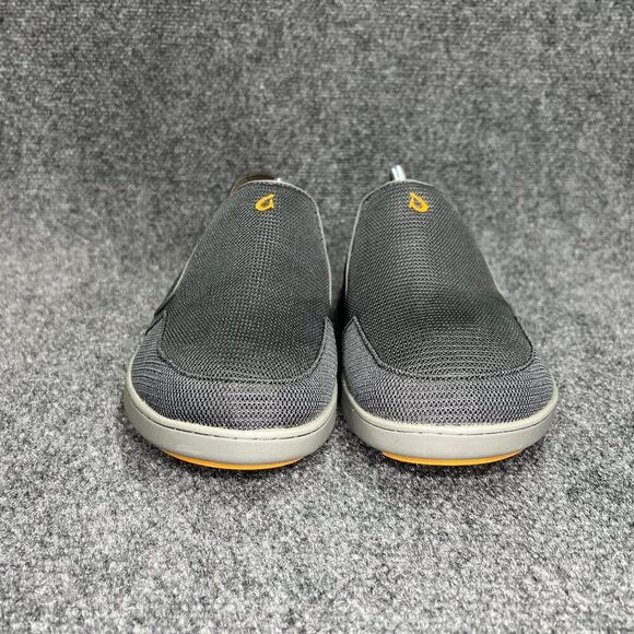 OluKai Nohea Mesh Shoes Men\'s 14 Grey Slip On Convertible Comfort Casual Loafers main image 7